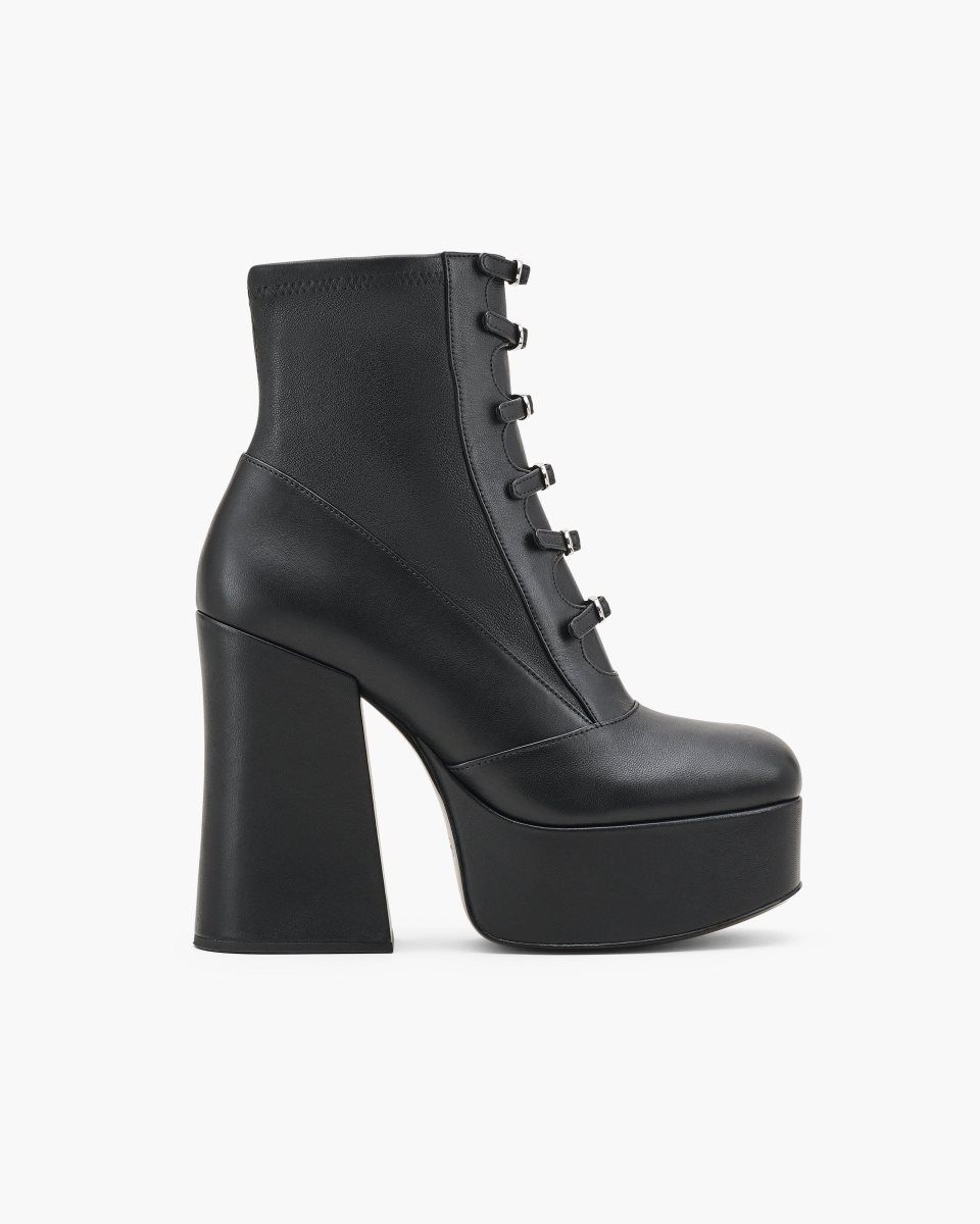 Marc Jacobs The Kiki Stretch Ankle Boot Black | VRDGZF729