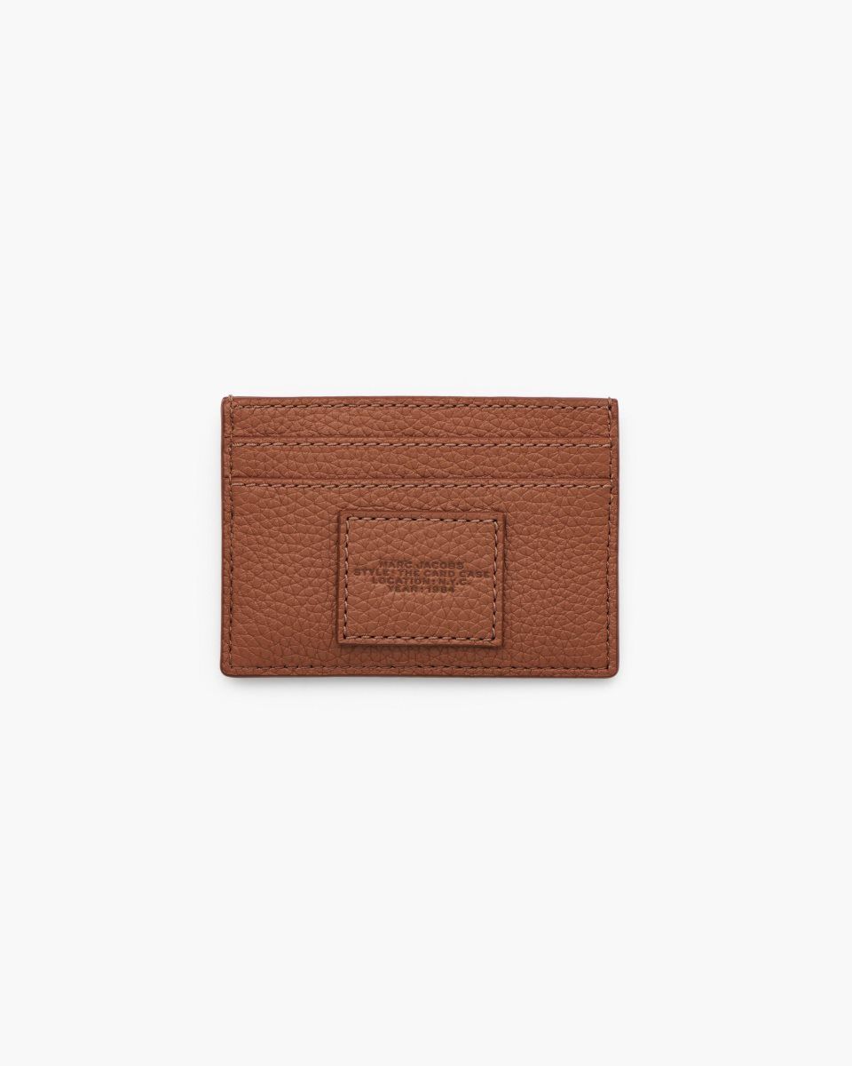 Marc Jacobs The Leather Card Case Argan Oil | RDTPBS237