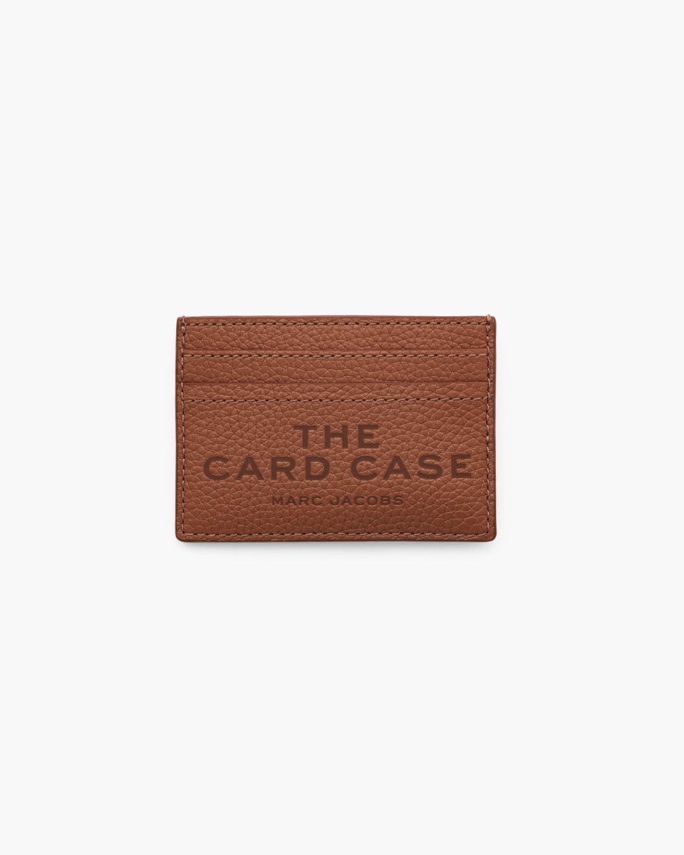 Marc Jacobs The Leather Card Case Argan Oil | RDTPBS237