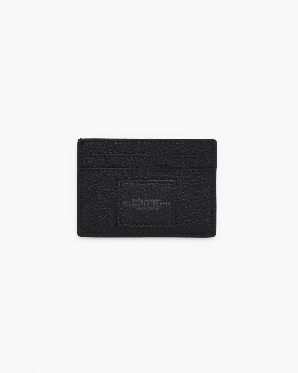 Marc Jacobs The Leather Card Case Black | PXBKWV218