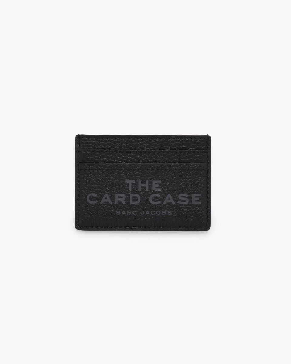 Marc Jacobs The Leather Card Case Black | PXBKWV218