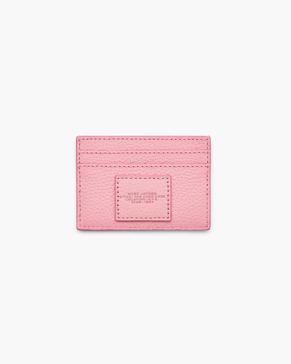 Marc Jacobs The Leather Card Case Pink | LYFUBH831