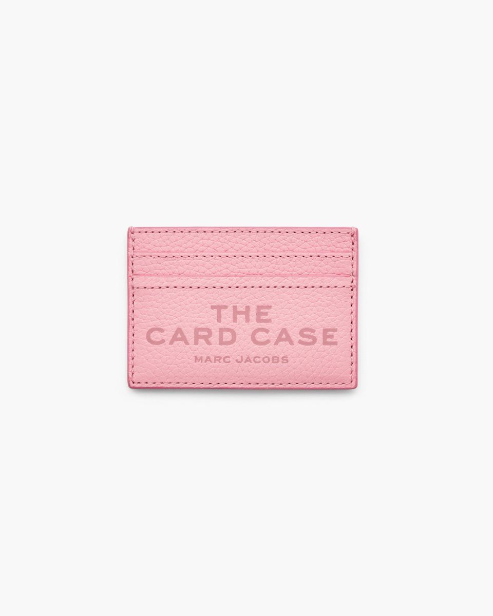 Marc Jacobs The Leather Card Case Pink | LYFUBH831