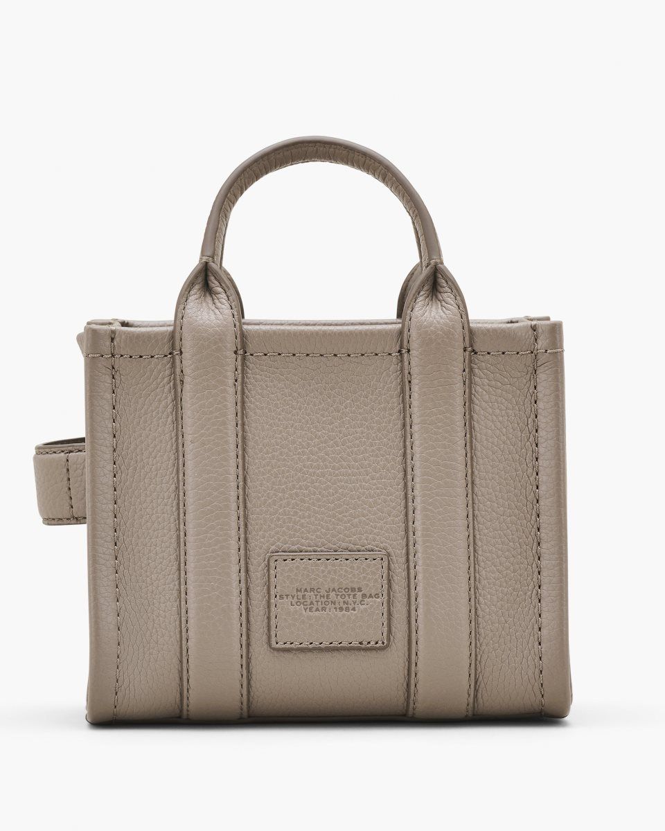 Marc Jacobs The Leather Crossbody Tote Bag Cement | KRMBDC124