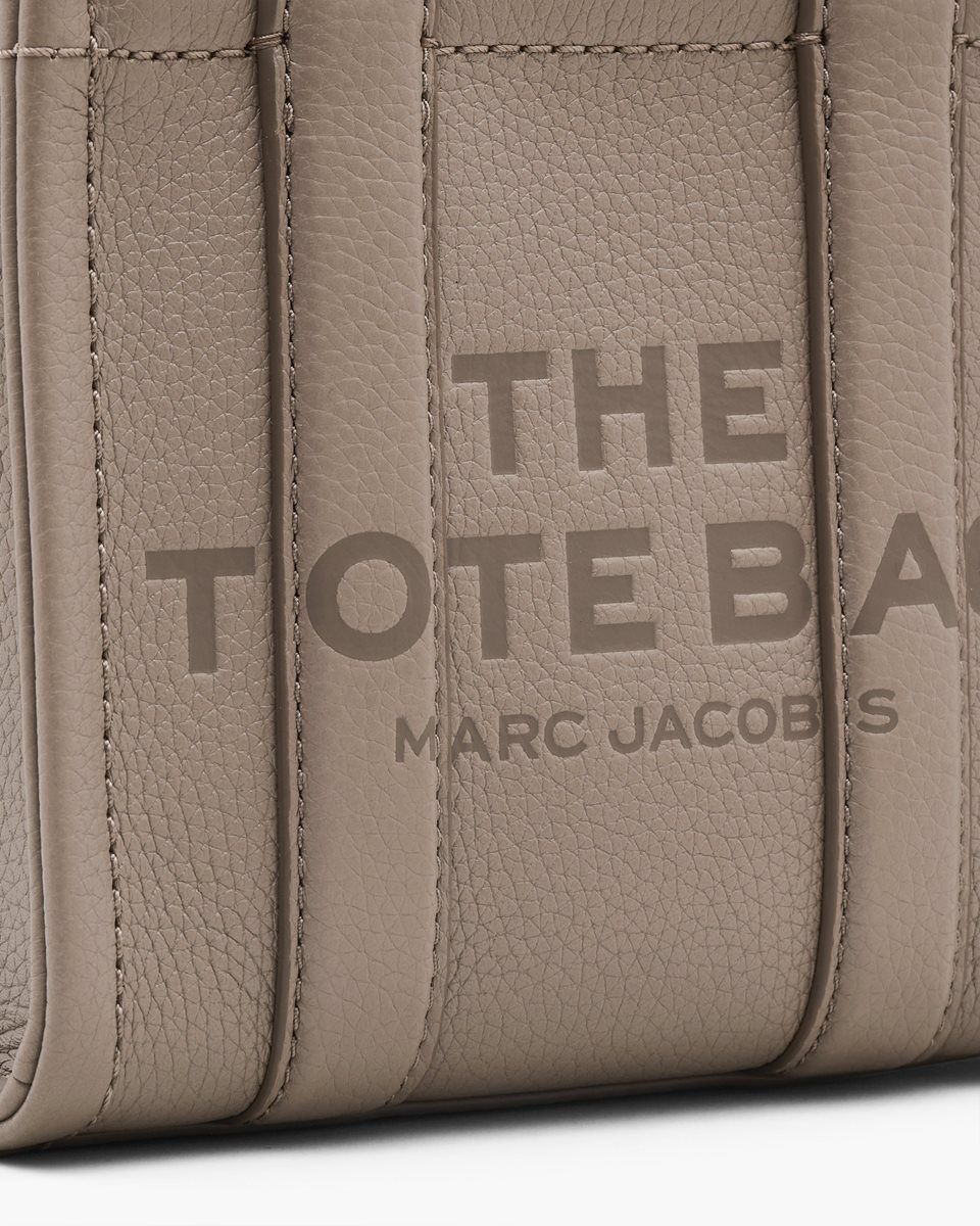 Marc Jacobs The Leather Crossbody Tote Bag Cement | KRMBDC124