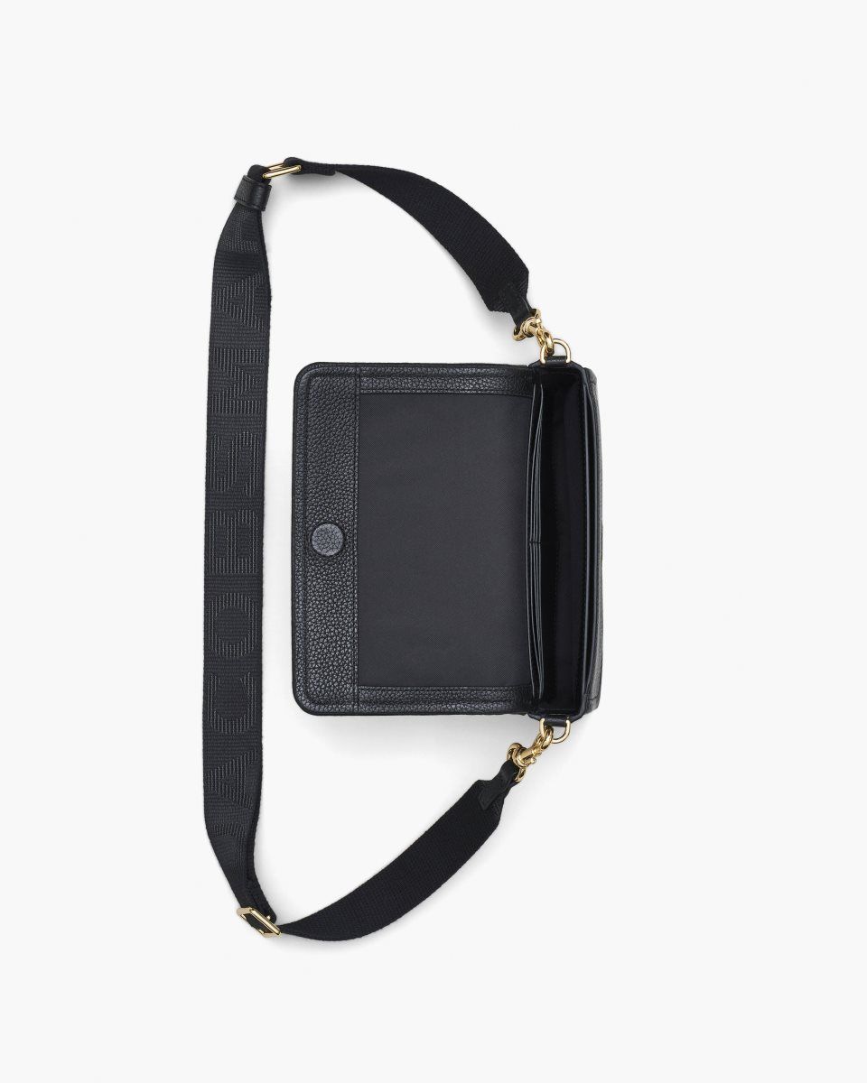 Marc Jacobs The Leather Mini Bag Black | EJVDXM206