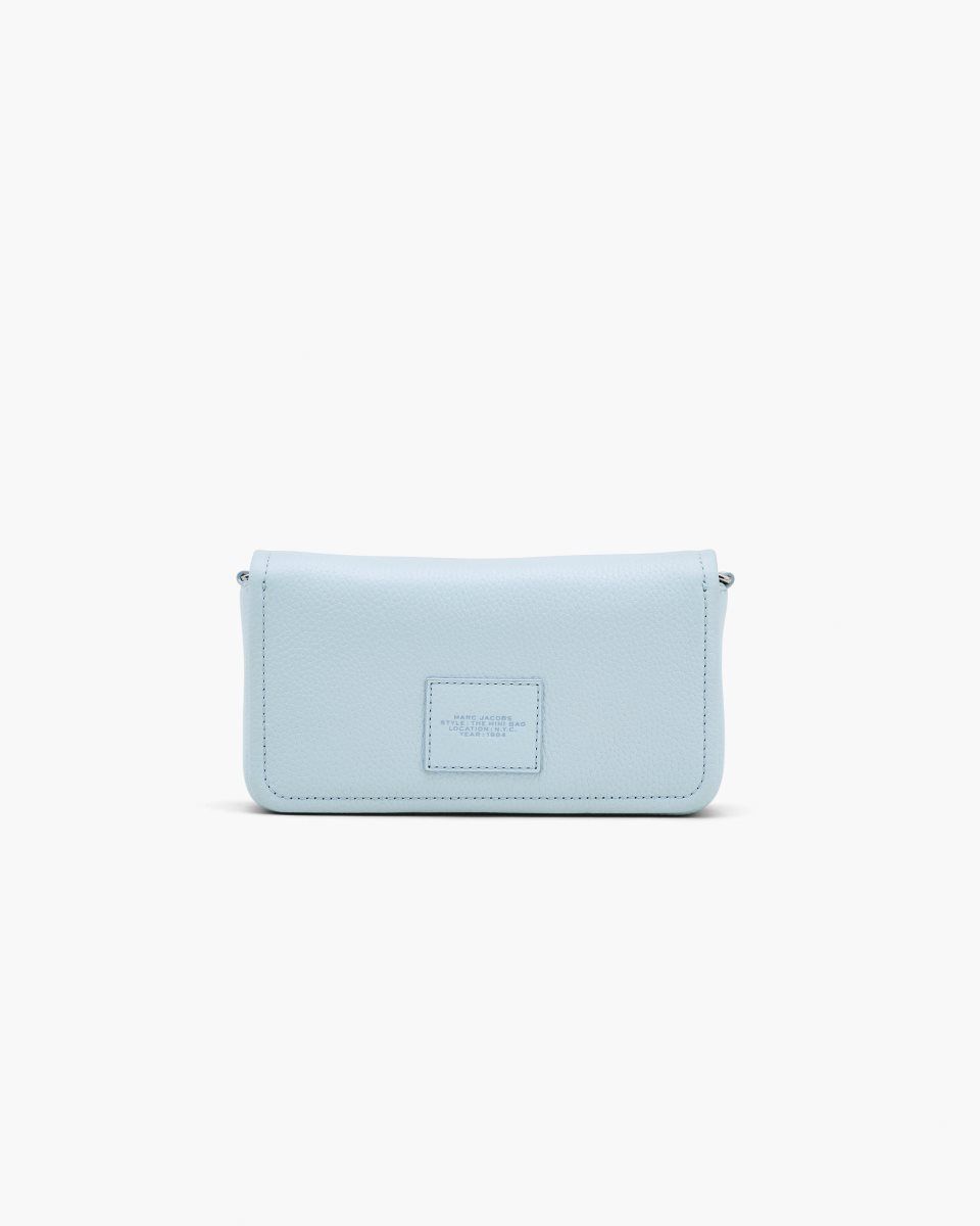 Marc Jacobs The Leather Mini Bag Blue | VIOUNR325