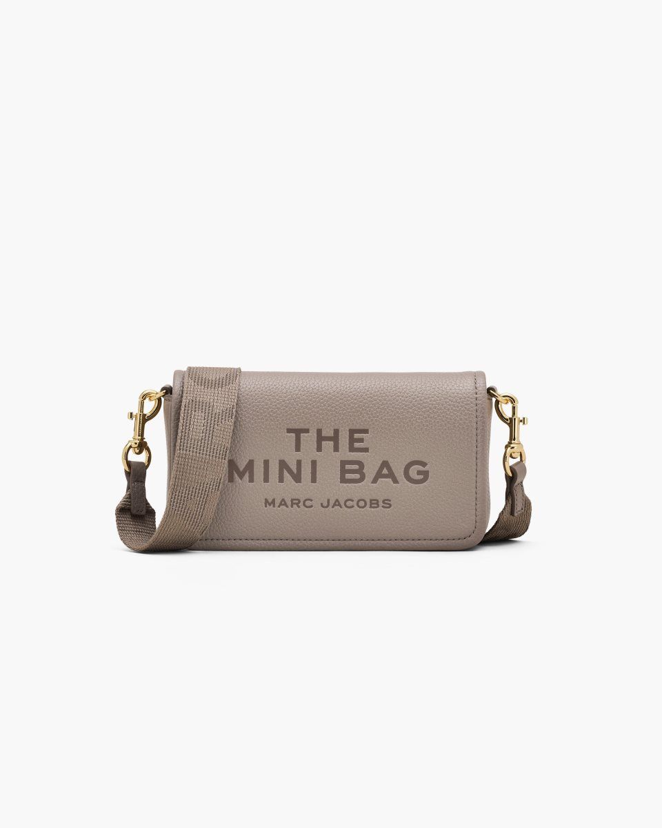 Marc Jacobs The Leather Mini Bag Cement | BZMXJA478