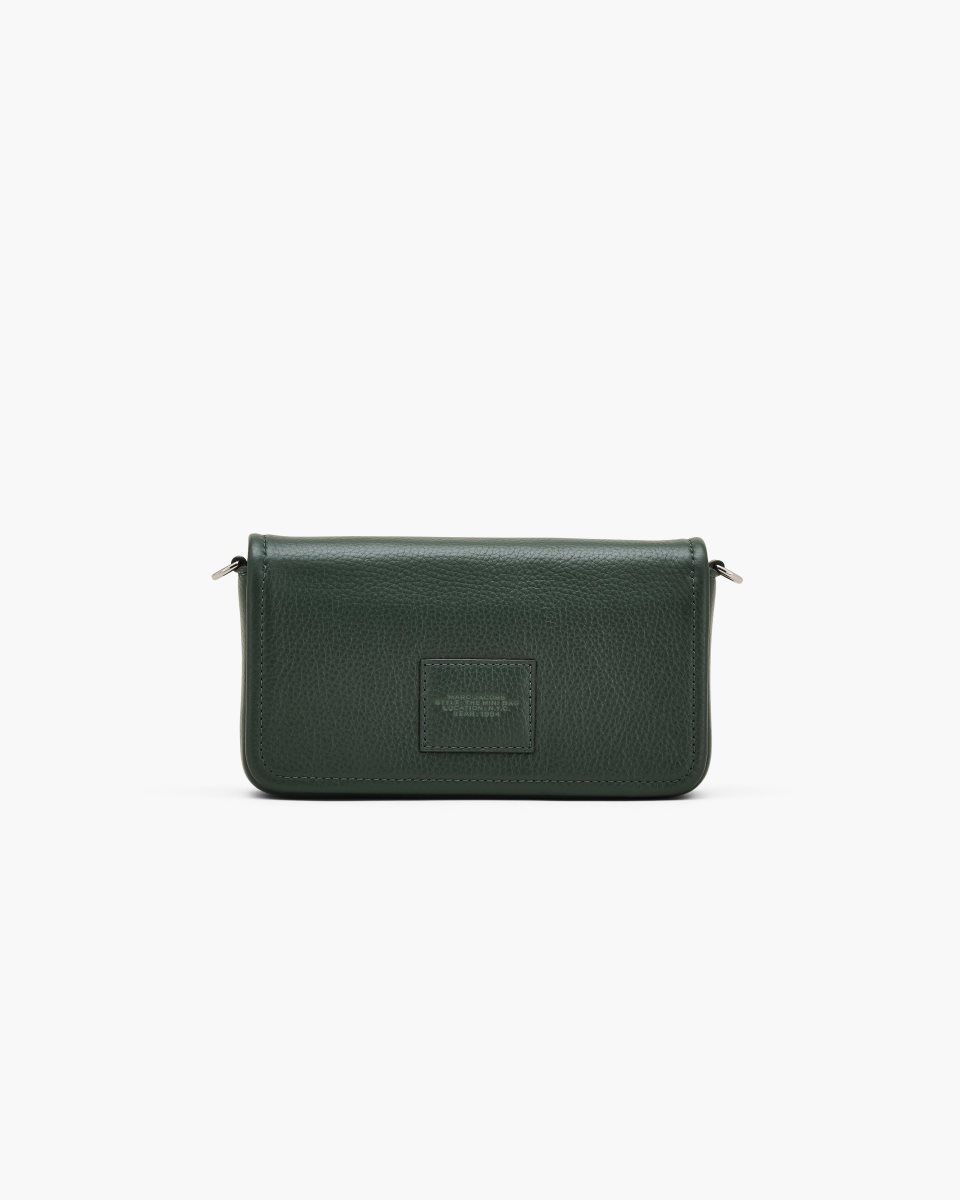 Marc Jacobs The Leather Mini Bag Dark Green | YMGIHT389