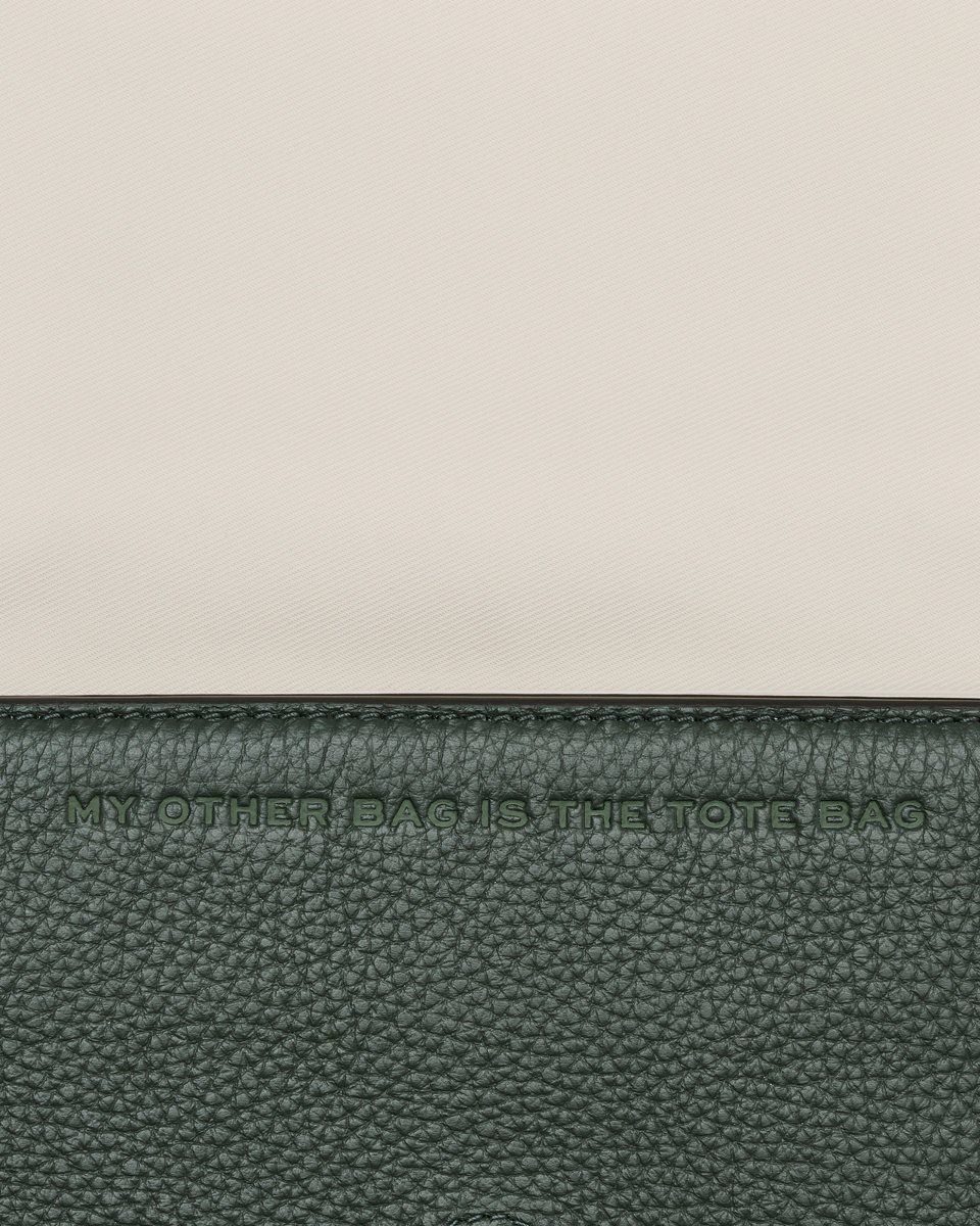 Marc Jacobs The Leather Mini Bag Dark Green | YMGIHT389