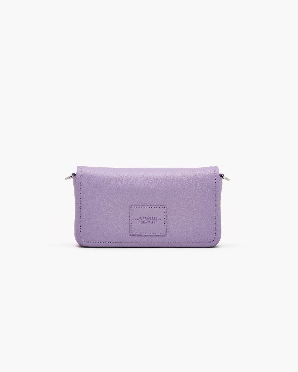 Marc Jacobs The Leather Mini Bag Purple | KWLXJO764