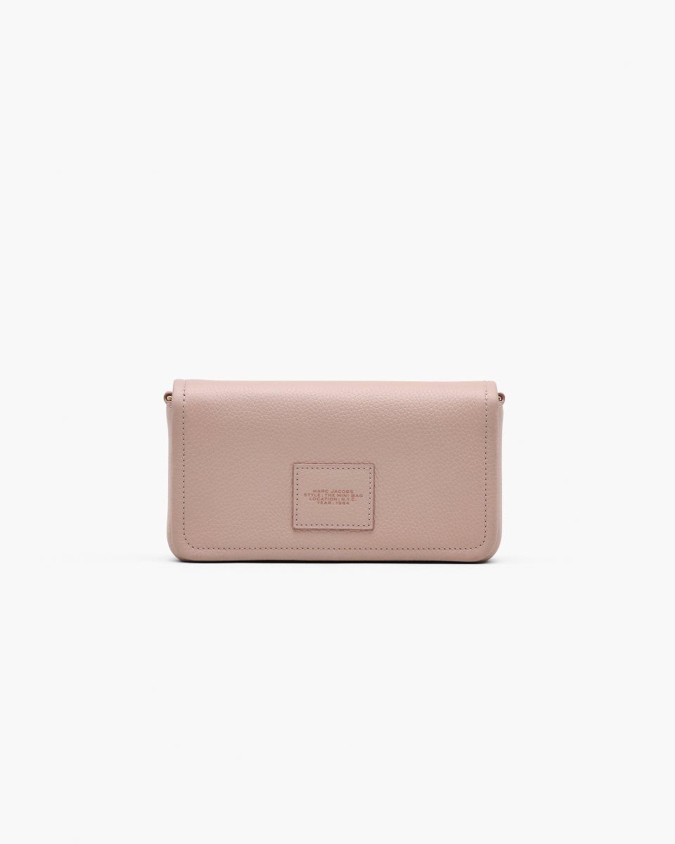 Marc Jacobs The Leather Mini Bag Rose | QZRNDA265