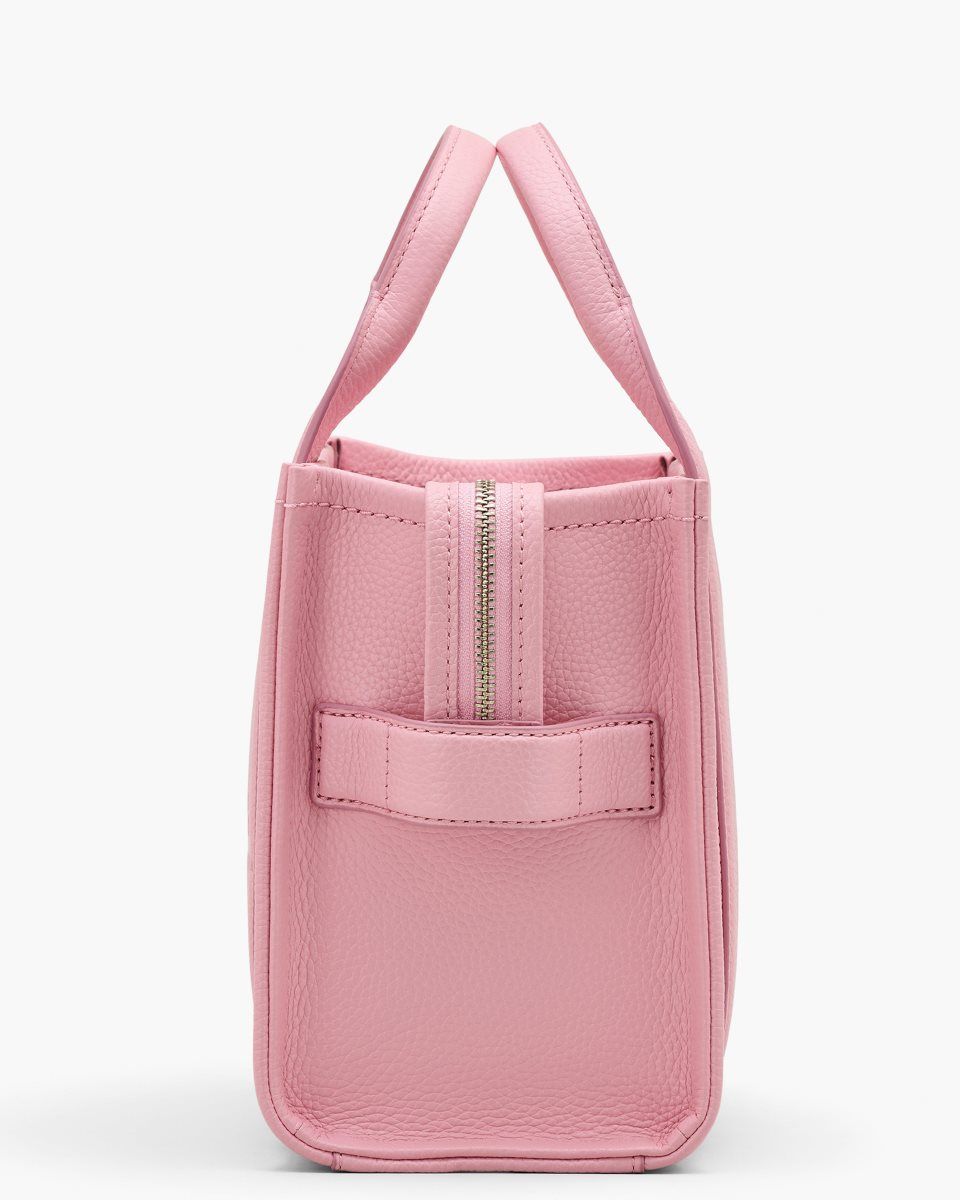 Marc Jacobs The Leather Small Tote Bag Pink | RUJXZV026