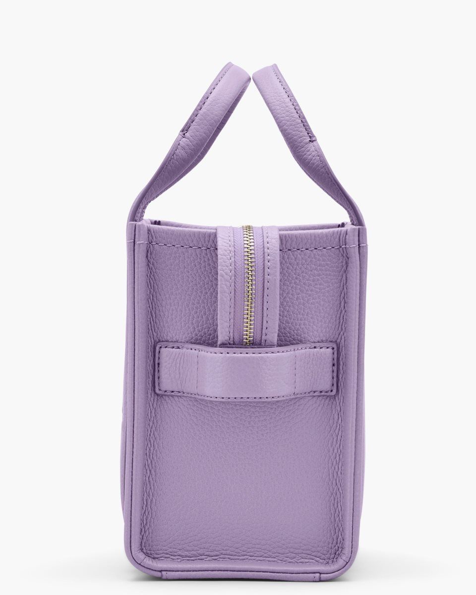 Marc Jacobs The Leather Small Tote Bag Purple | AEWQTO310