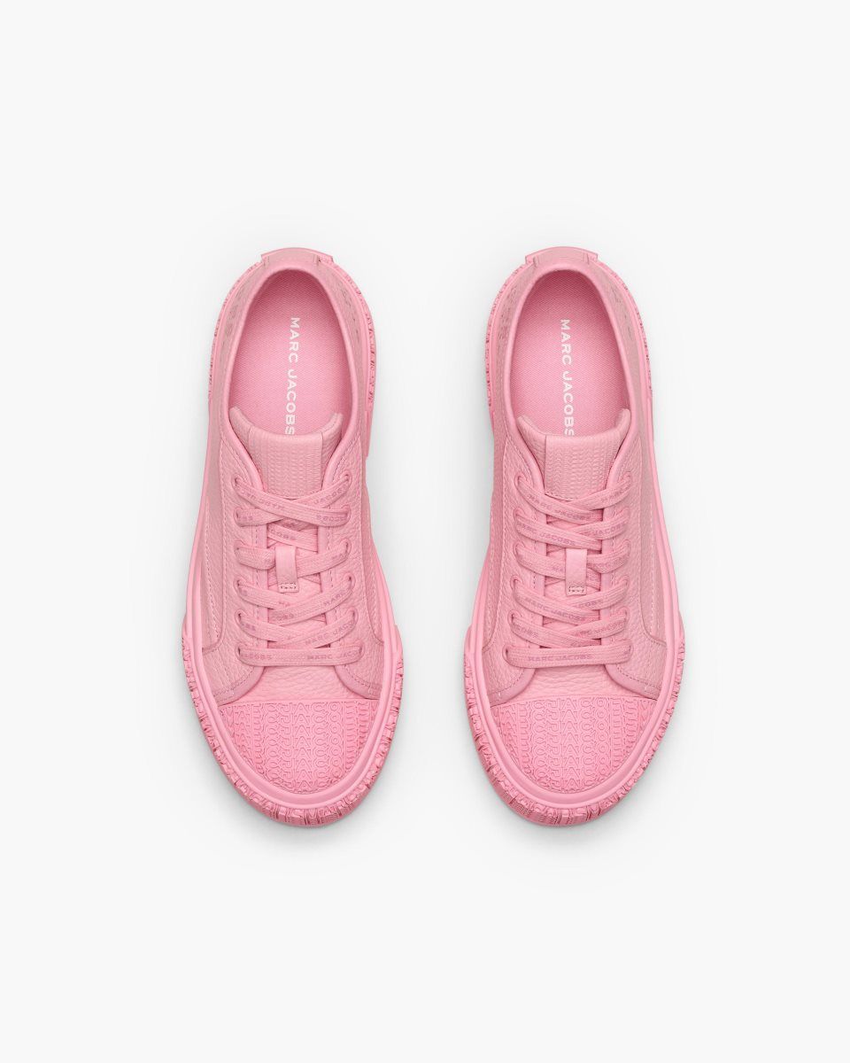 Marc Jacobs The Leather Sneaker Pink | MKUFEZ102