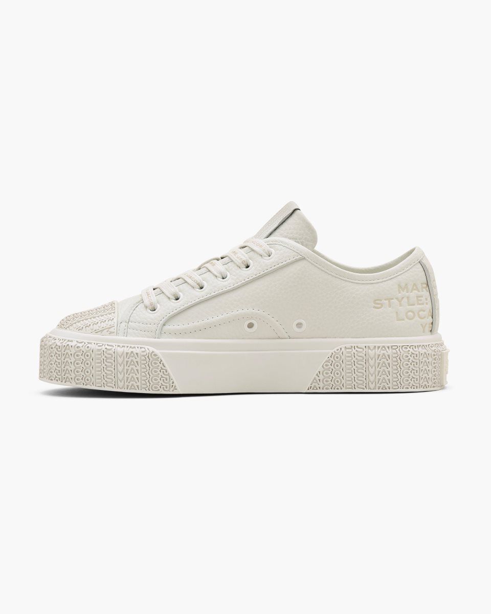 Marc Jacobs The Leather Sneaker White | AJIMGU148