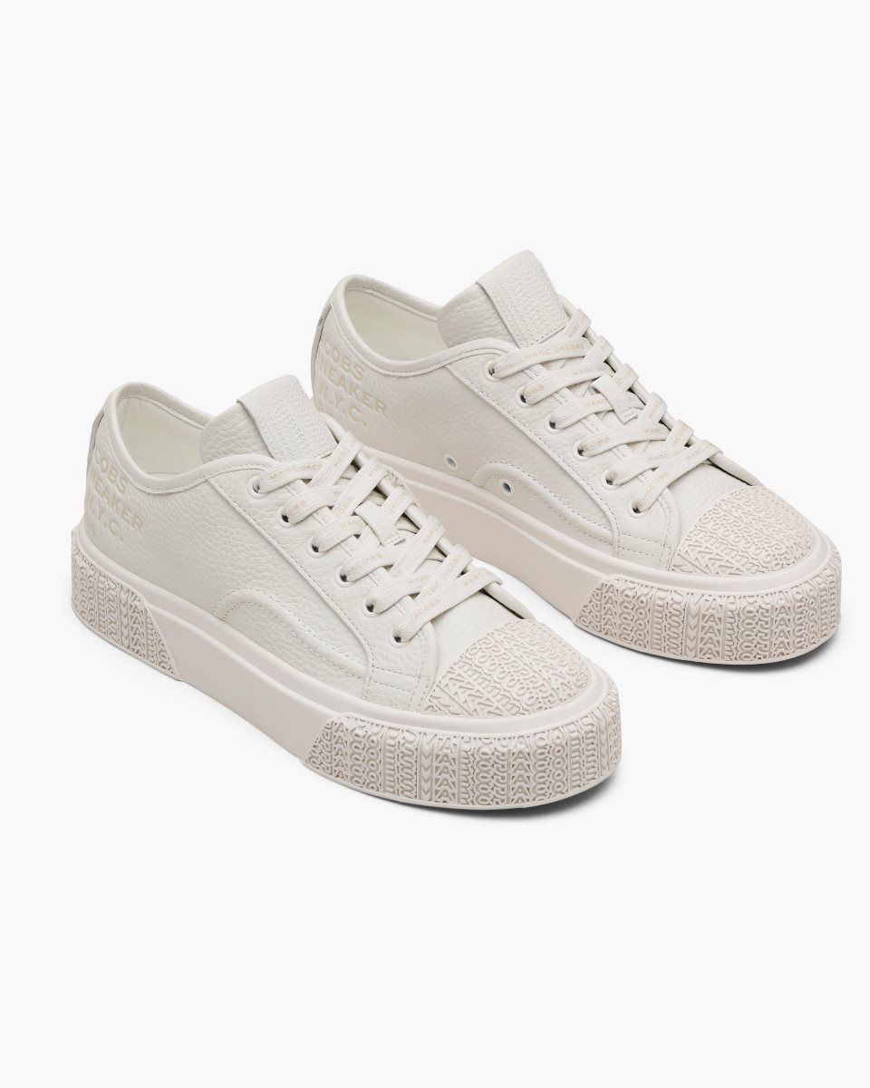 Marc Jacobs The Leather Sneaker White | AJIMGU148