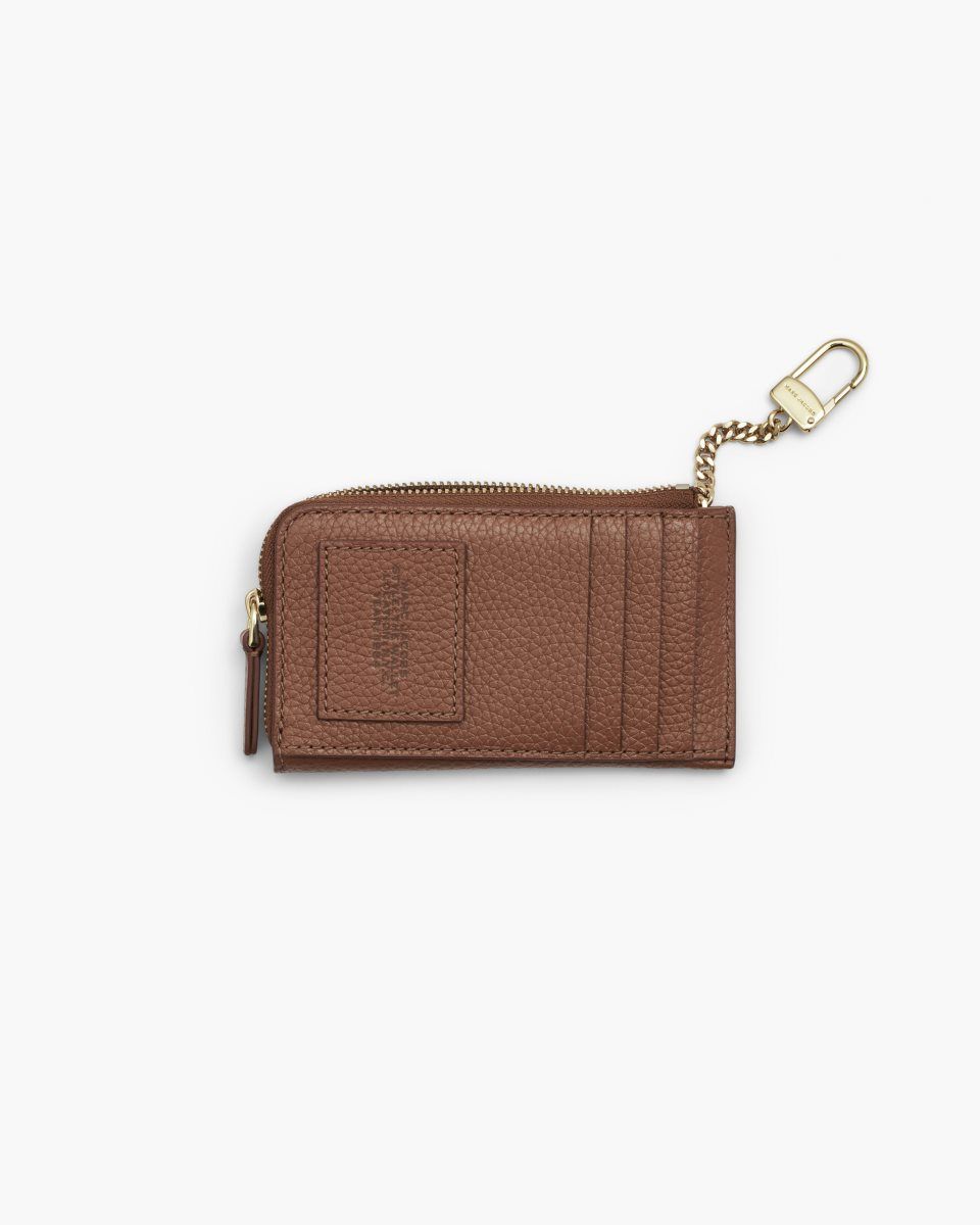 Marc Jacobs The Leather Top Zip Multi Wallet Argan Oil | RHOCSL061