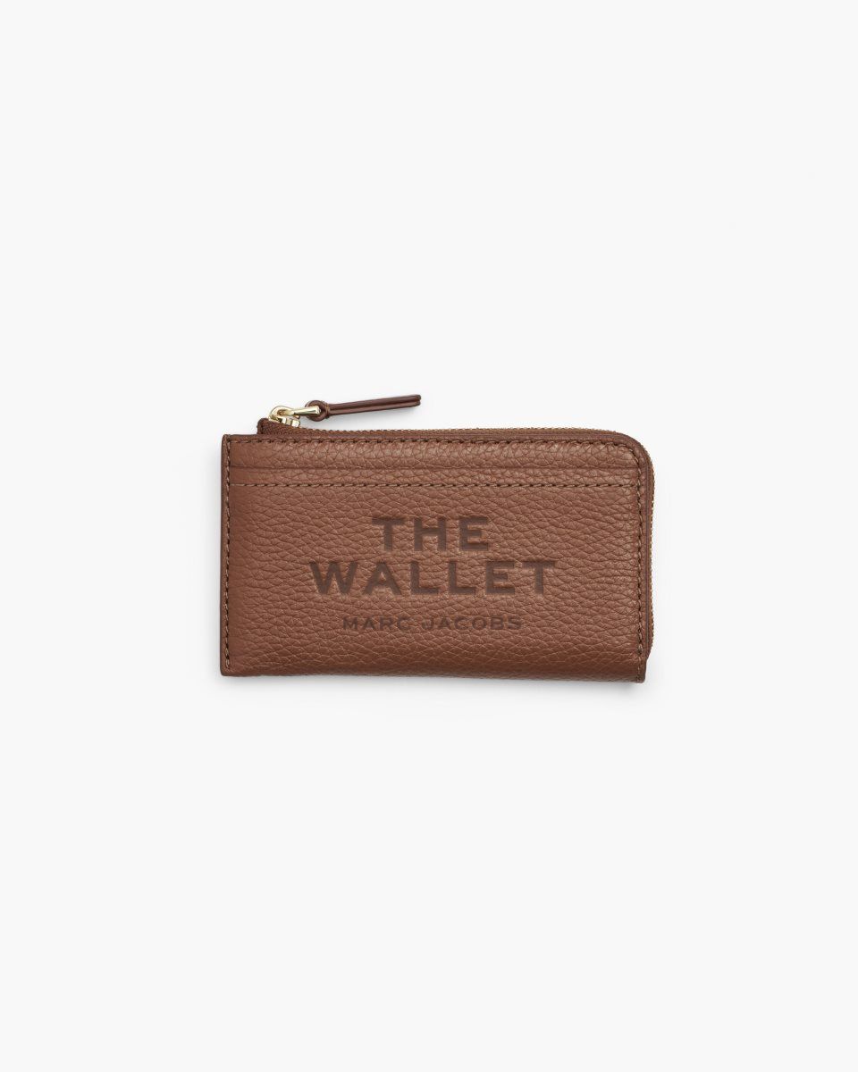 Marc Jacobs The Leather Top Zip Multi Wallet Argan Oil | RHOCSL061