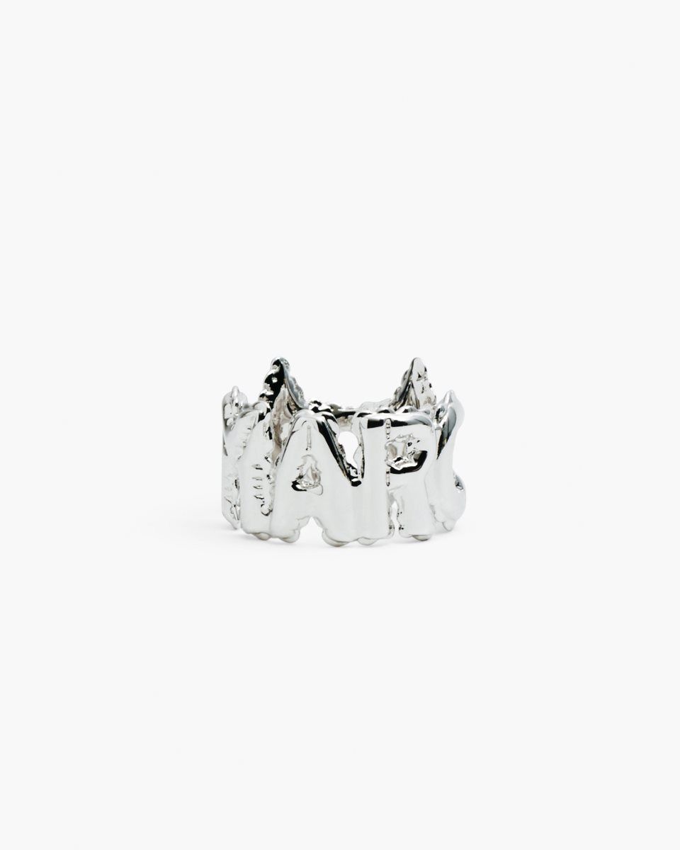 Marc Jacobs The Marc Balloon Ring Silver | JHMYRB723