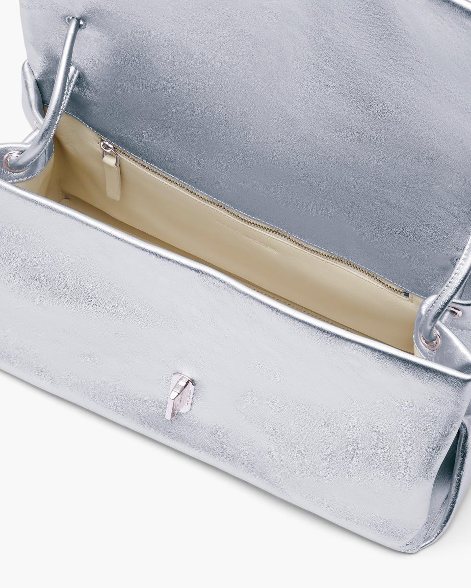 Marc Jacobs The Metallic Large Dual Bag Silver | IABKPR508