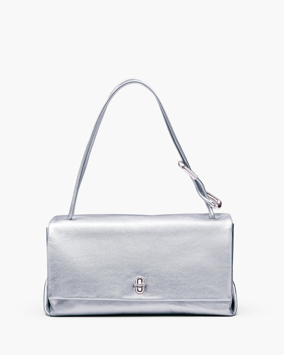 Marc Jacobs The Metallic Large Dual Bag Silver | IABKPR508