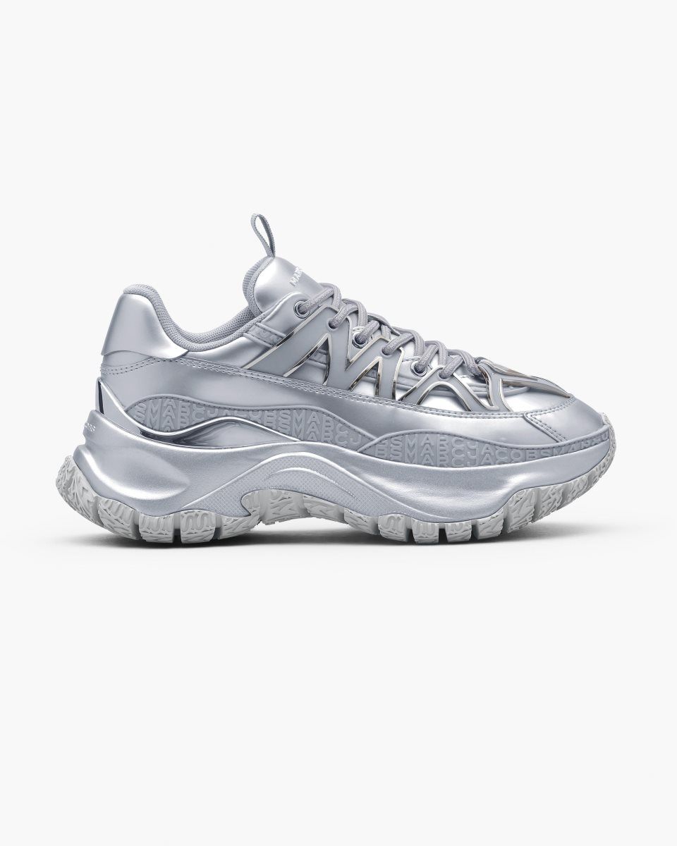 Marc Jacobs The Metallic Lazy Hiker Silver | WOYPFB753