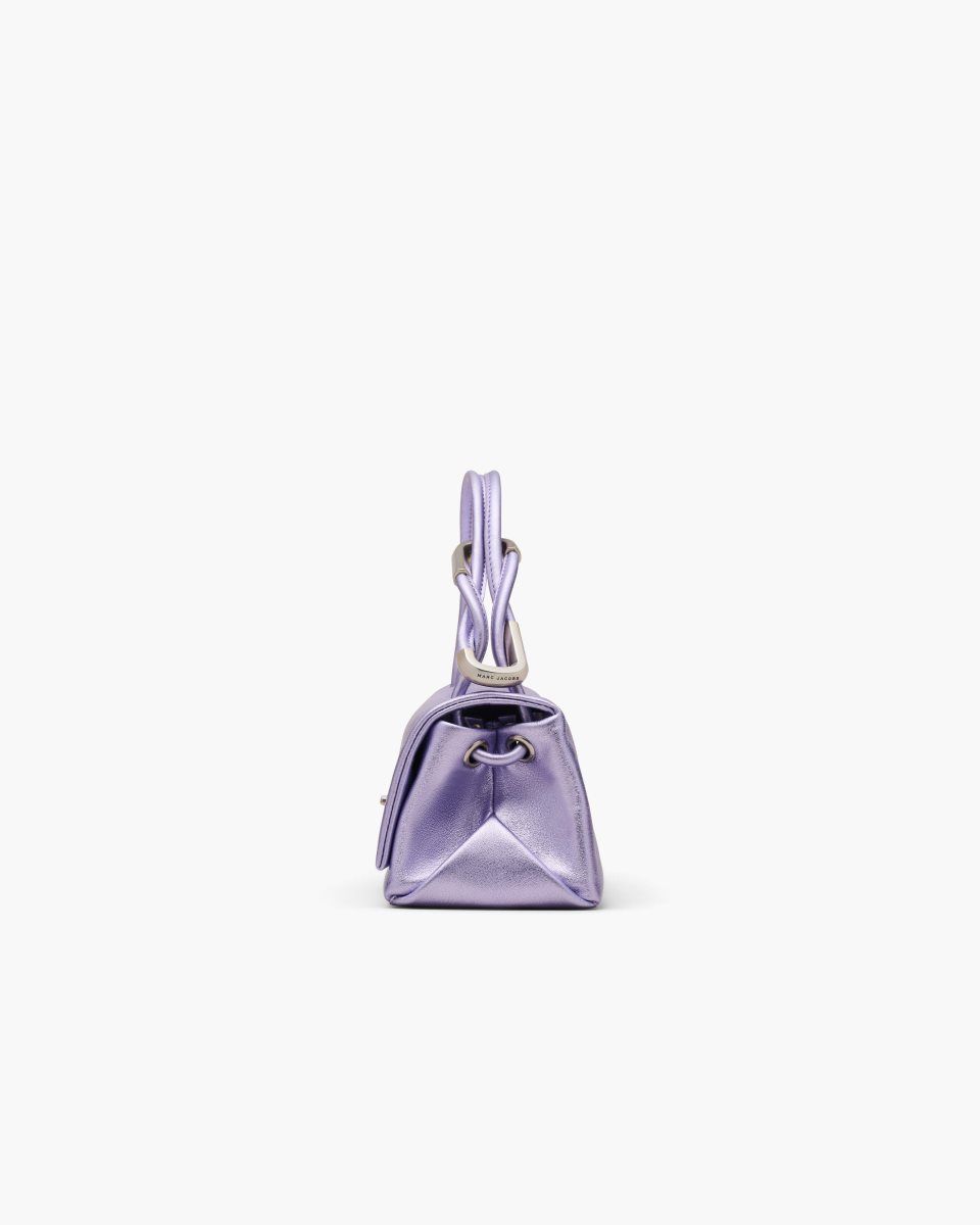 Marc Jacobs The Metallic Mini Dual Bag Purple | TKFWIG031