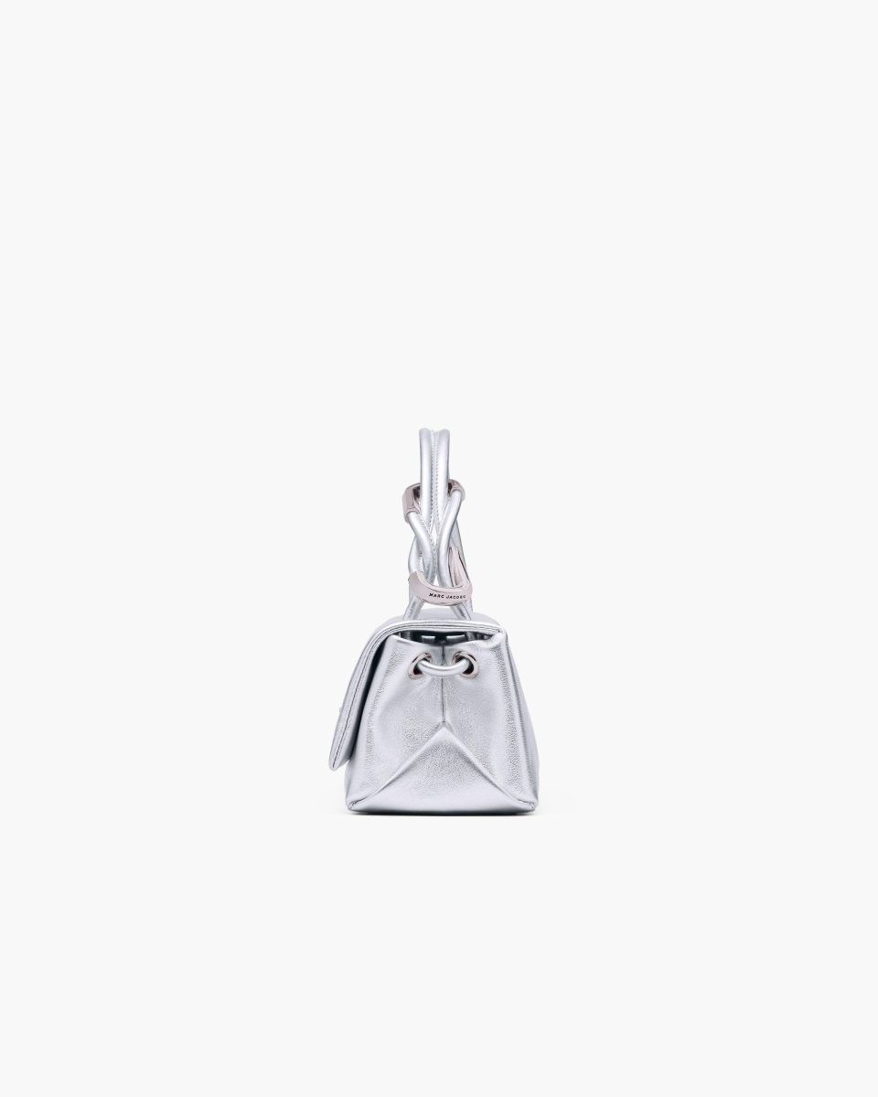 Marc Jacobs The Metallic Mini Dual Bag Silver | HWMXOY362