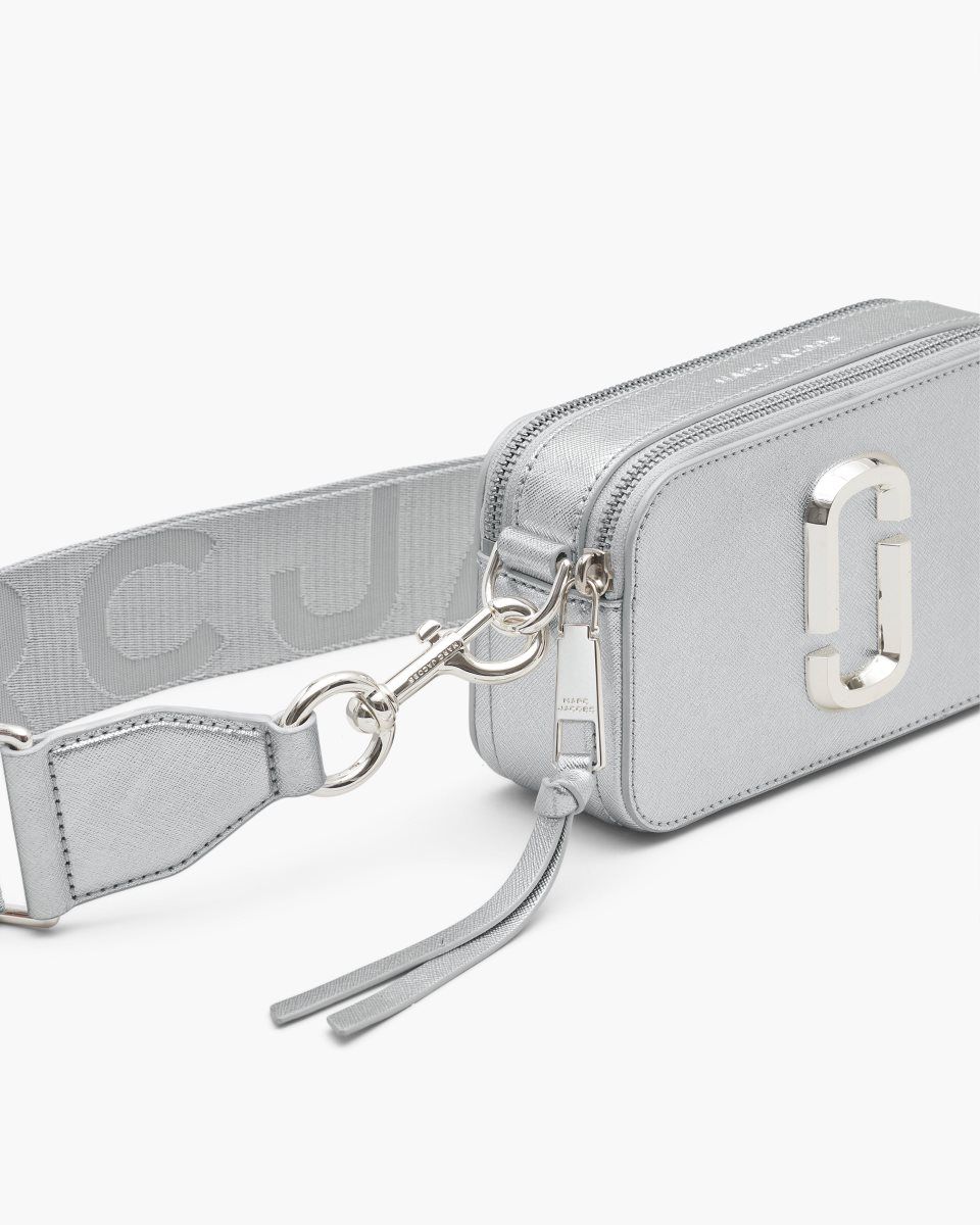 Marc Jacobs The Metallic Snapshot Silver | WYZVQJ521