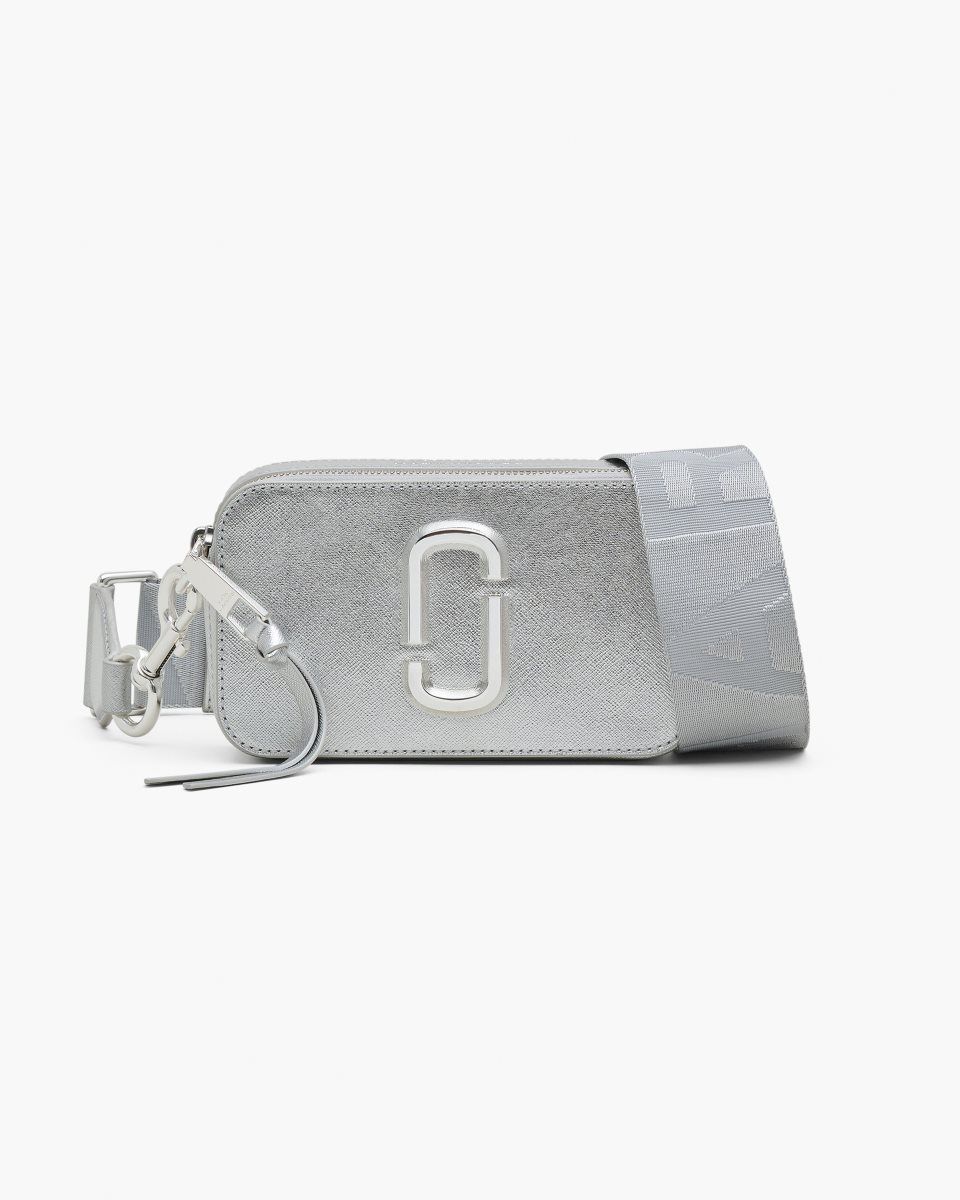 Marc Jacobs The Metallic Snapshot Silver | WYZVQJ521