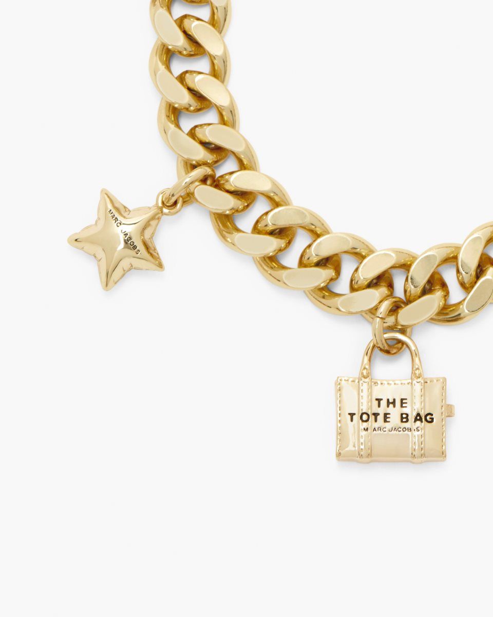 Marc Jacobs The Mini Icon Charm Bracelet Light Gold | WAYFSN295