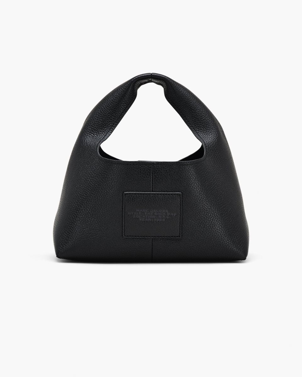 Marc Jacobs The Mini Sack Bag Black | RJHUMQ416