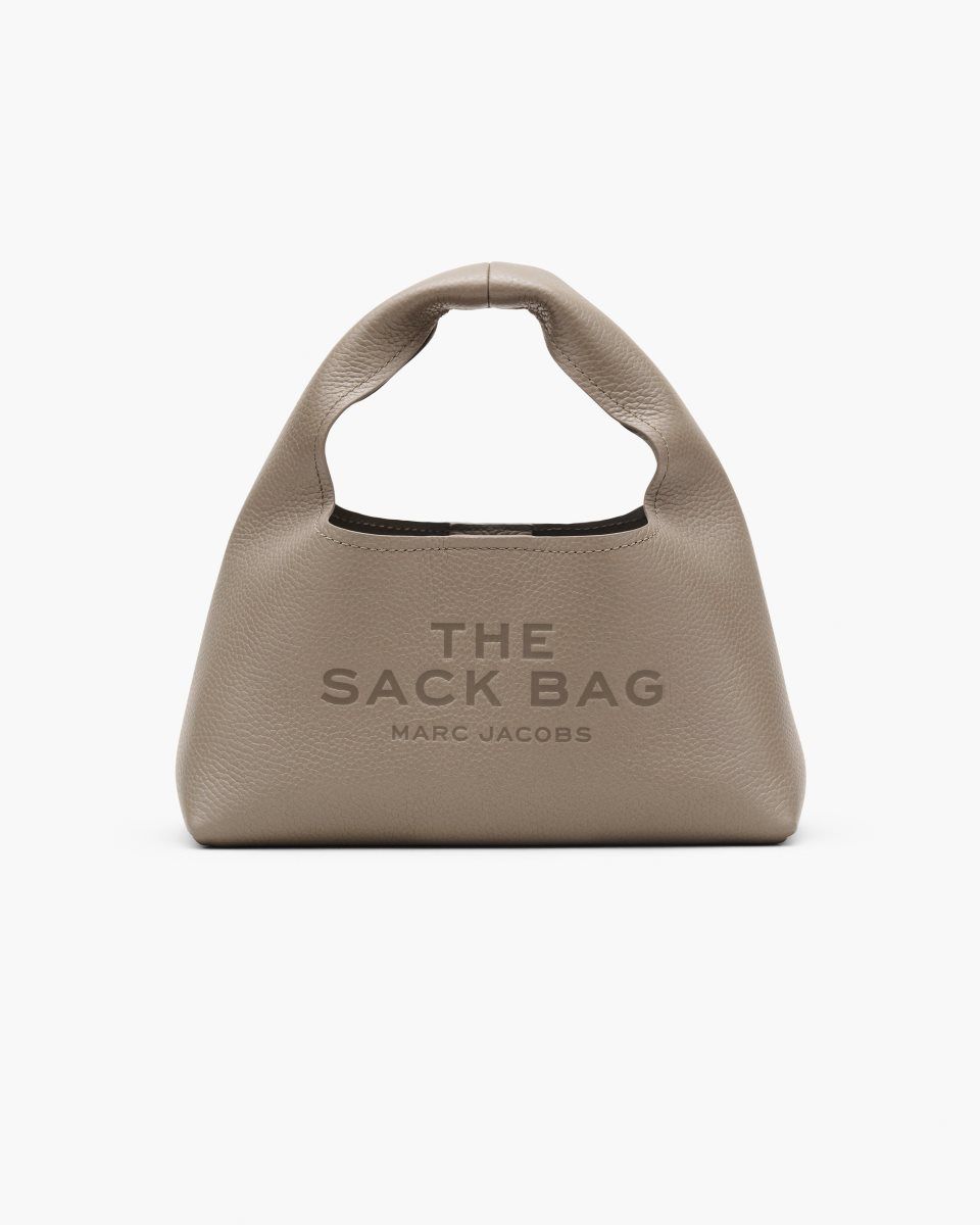 Marc Jacobs The Mini Sack Bag Cement | AJUOTX796