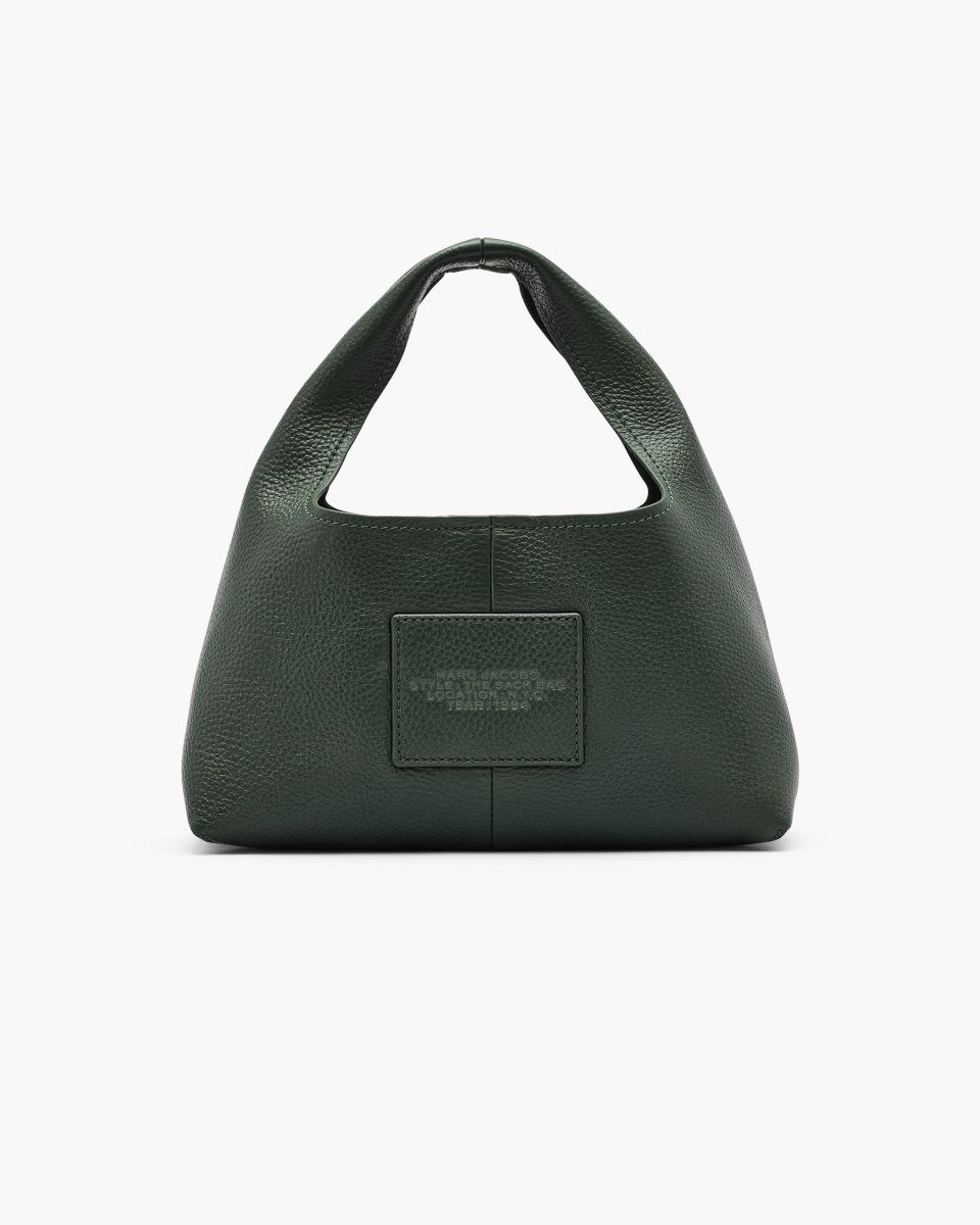 Marc Jacobs The Mini Sack Bag Dark Green | MRPWGF359