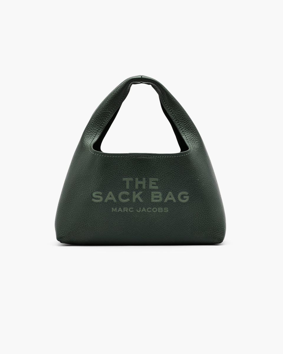 Marc Jacobs The Mini Sack Bag Dark Green | MRPWGF359