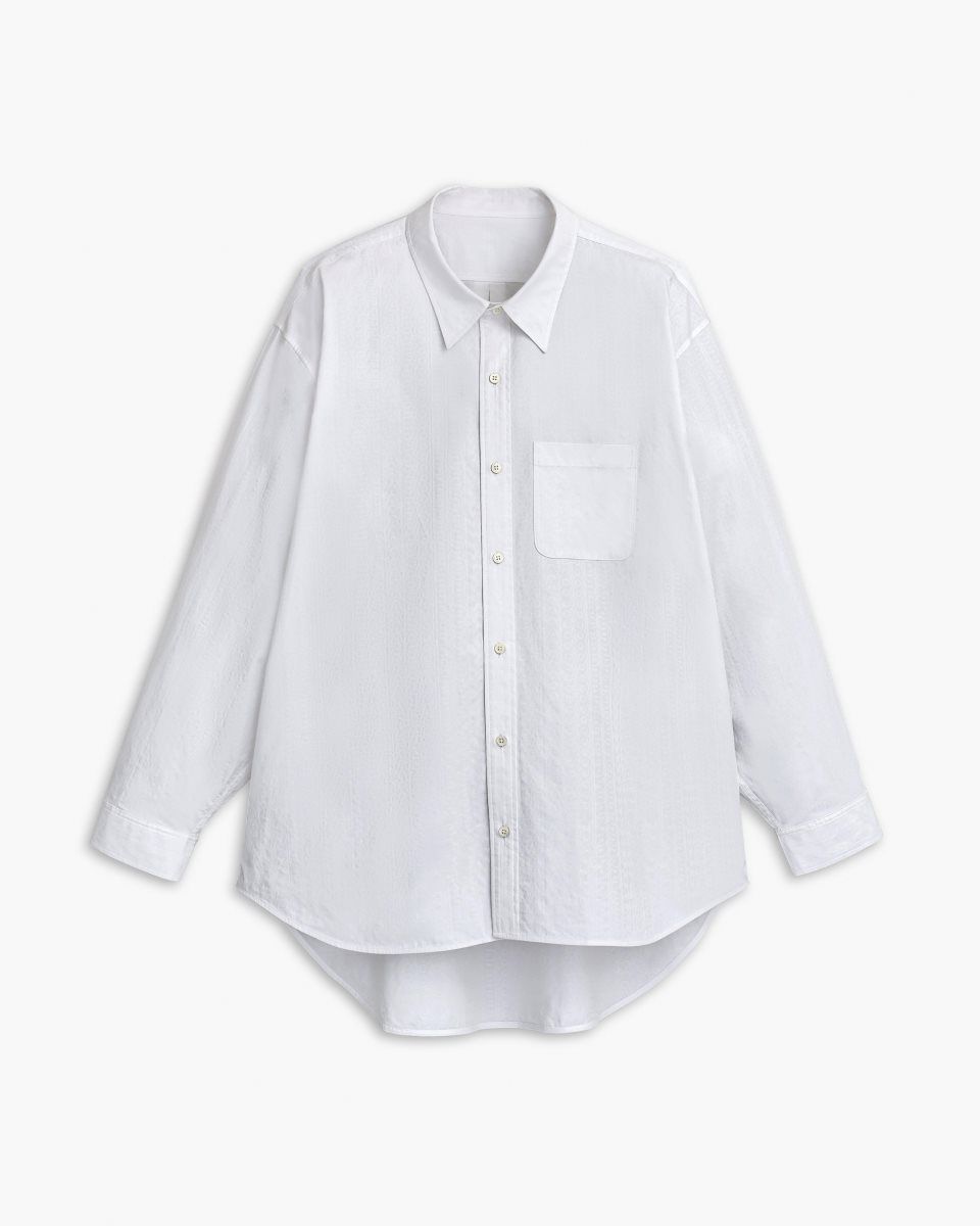 Marc Jacobs The Monogram Big Shirt White | PMBTKI478