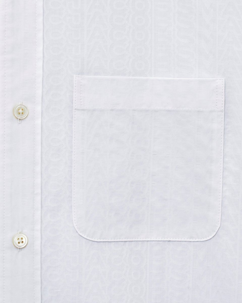 Marc Jacobs The Monogram Big Shirt White | PMBTKI478