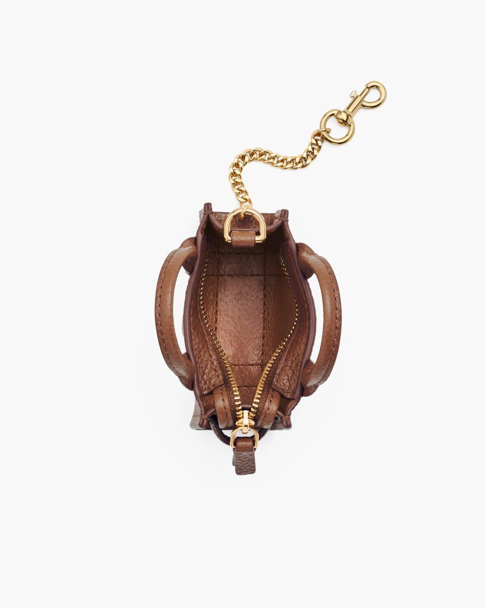 Marc Jacobs The Nano Tote Bag Charm Argan Oil | ZFMASY214