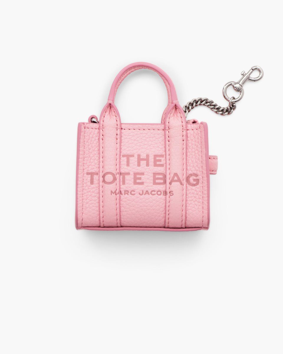 Marc Jacobs The Nano Tote Bag Charm Pink | TMJKPZ476