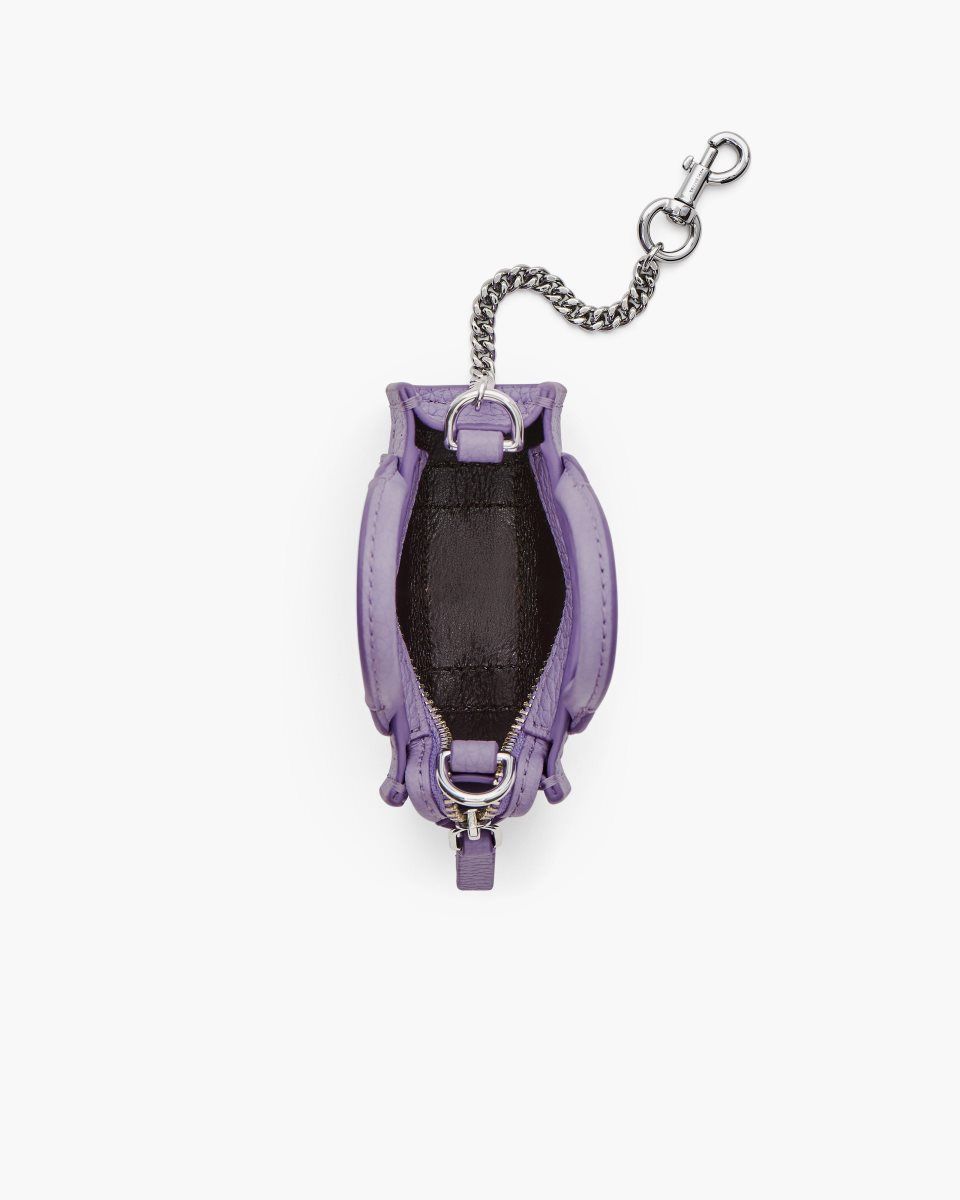 Marc Jacobs The Nano Tote Bag Charm Purple | IQXTVJ836