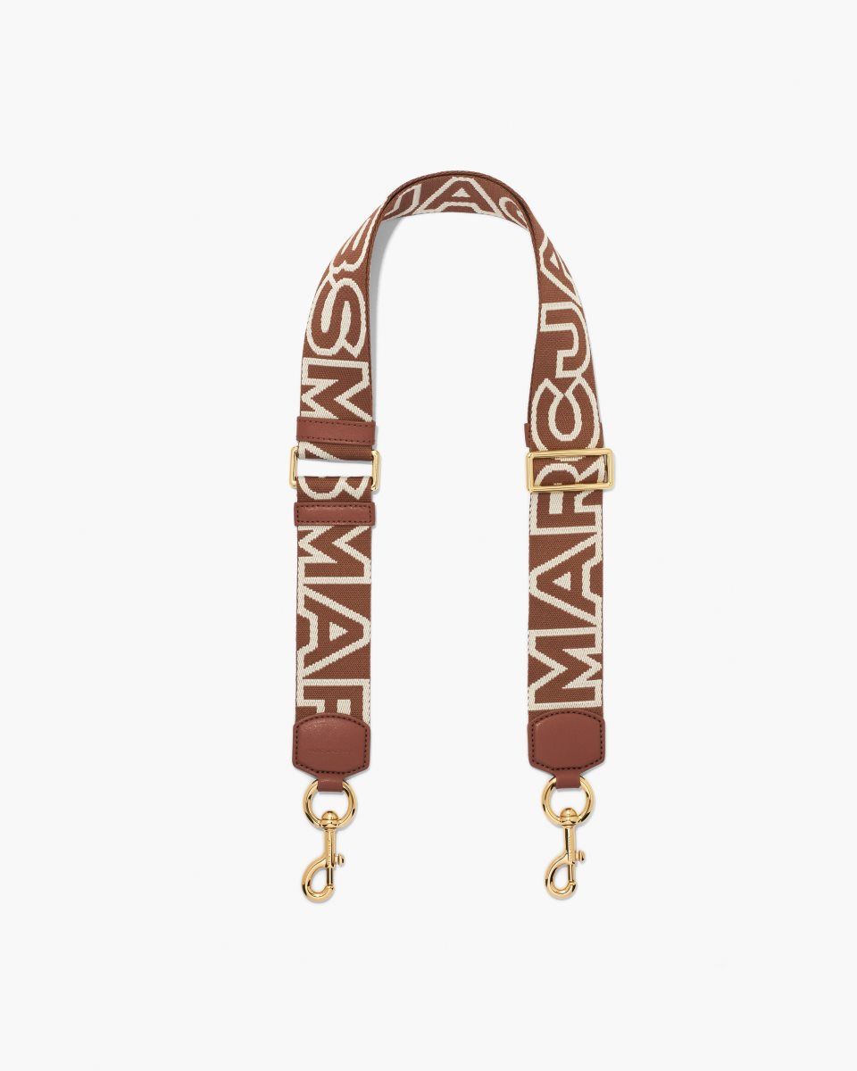 Marc Jacobs The Outline Logo Webbing Strap Multicolor | HRIGVB648