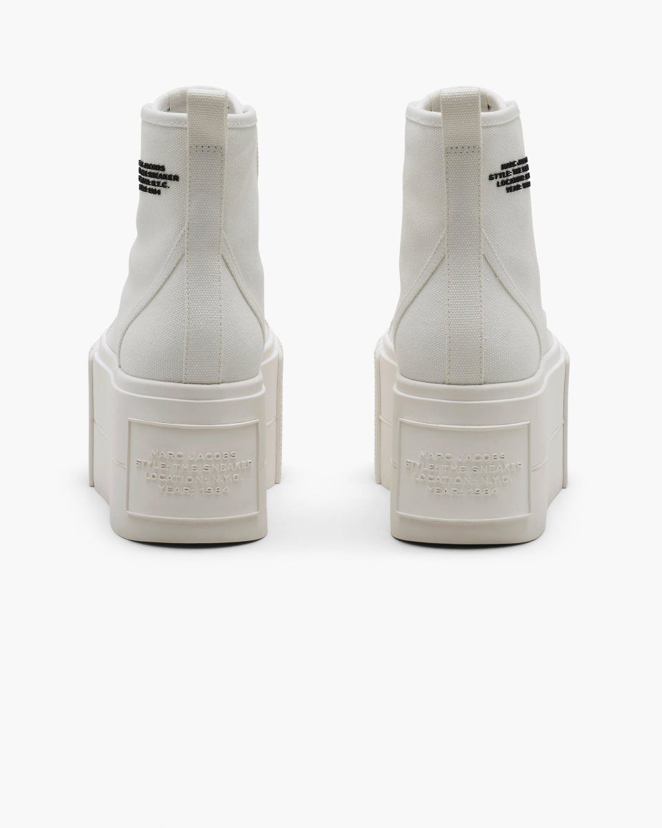 Marc Jacobs The Platform High Top Sneaker White | FTRPGN405