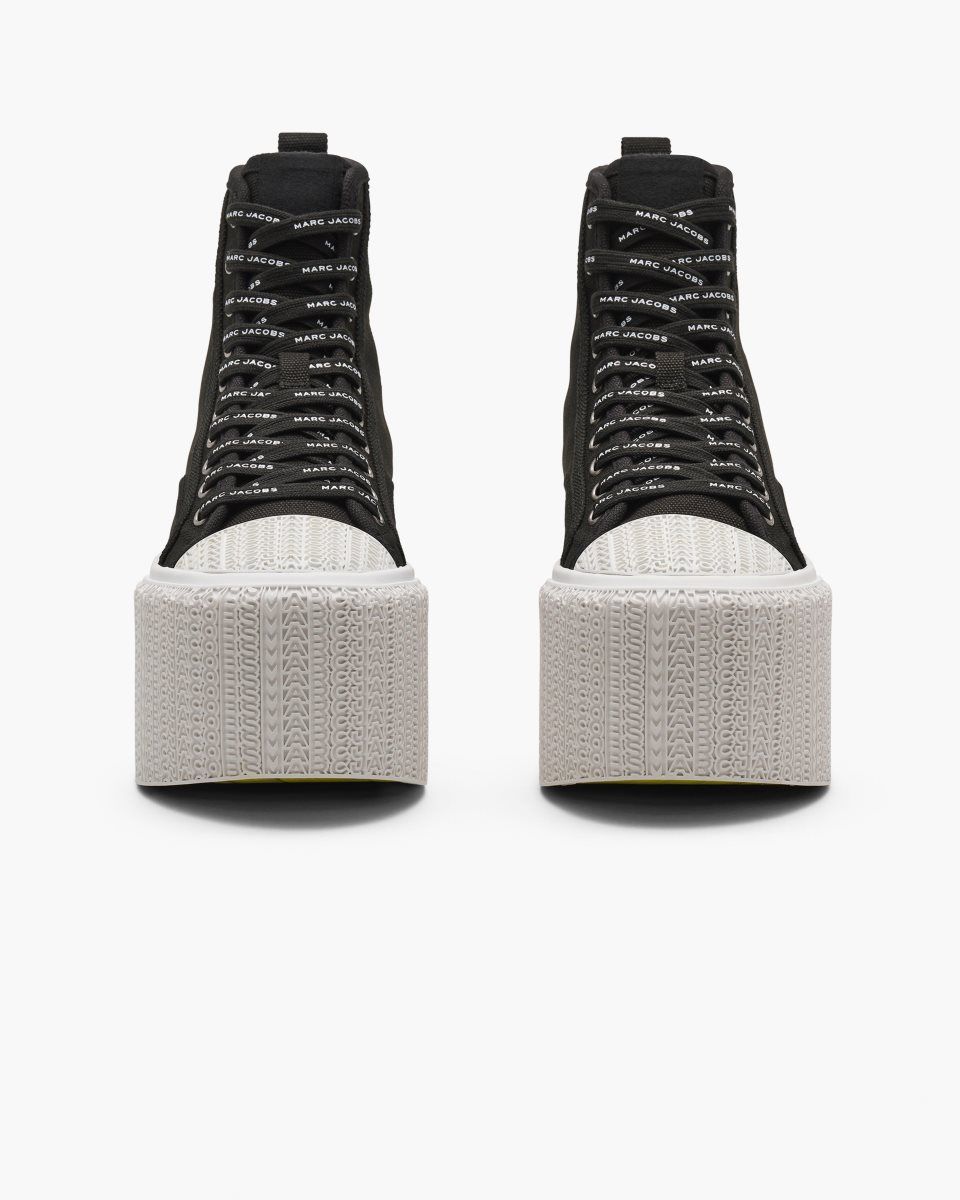 Marc Jacobs The Platform High Top Sneaker Black | KDNCFP701