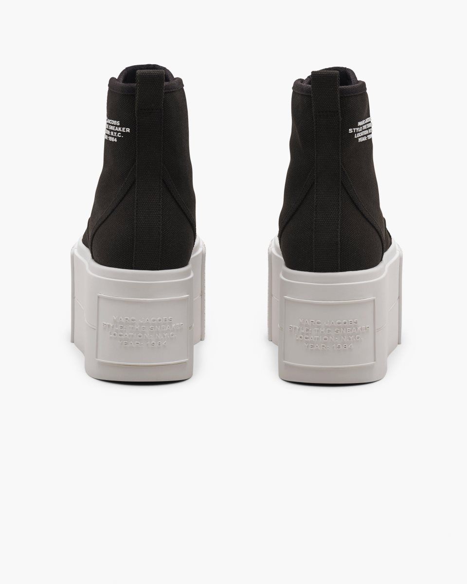 Marc Jacobs The Platform High Top Sneaker Black | KDNCFP701