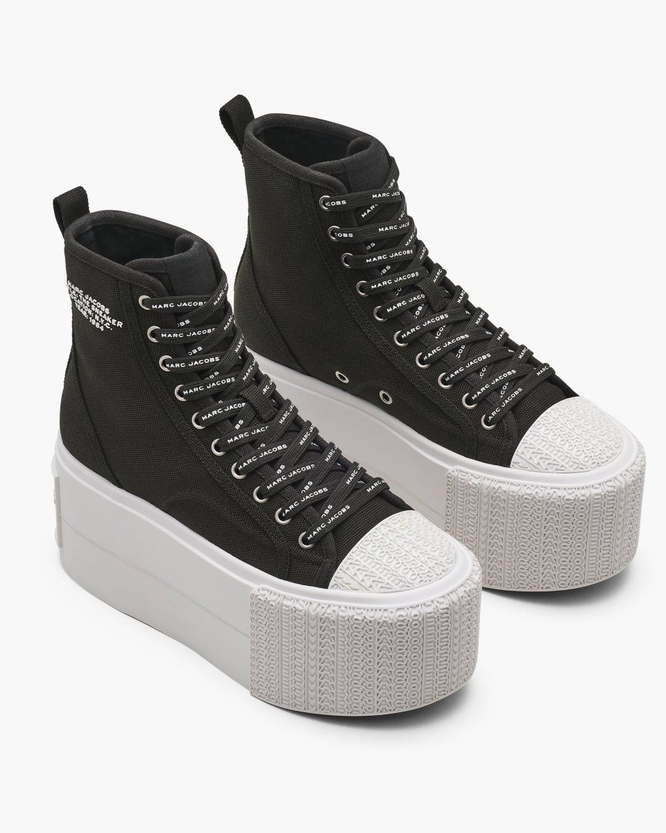 Marc Jacobs The Platform High Top Sneaker Black | KDNCFP701