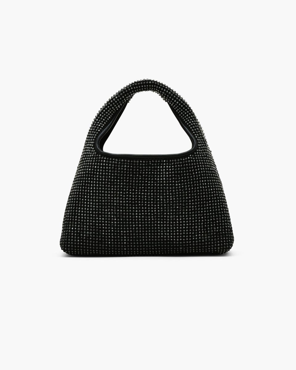 Marc Jacobs The Rhinestone Mini Sack Bag Black | ZKPLYE063