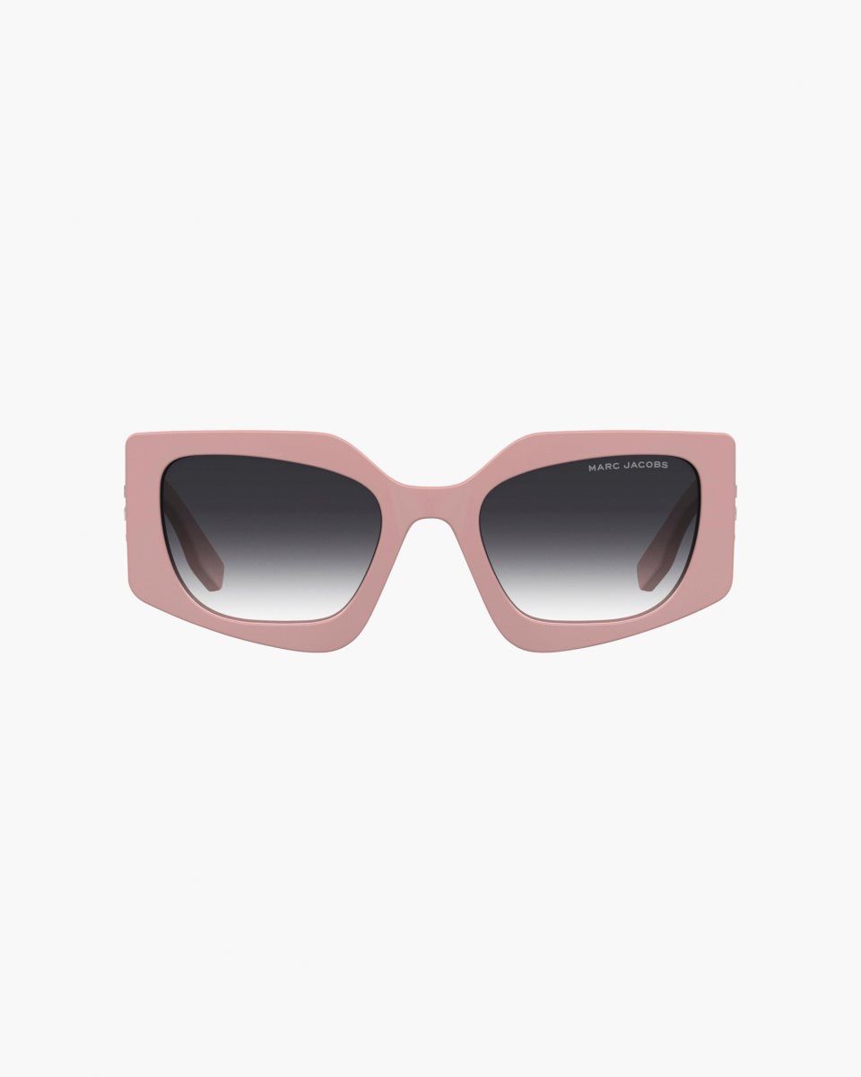 Marc Jacobs The Square Cat Eye Sunglasses Rose | QBOYMI782