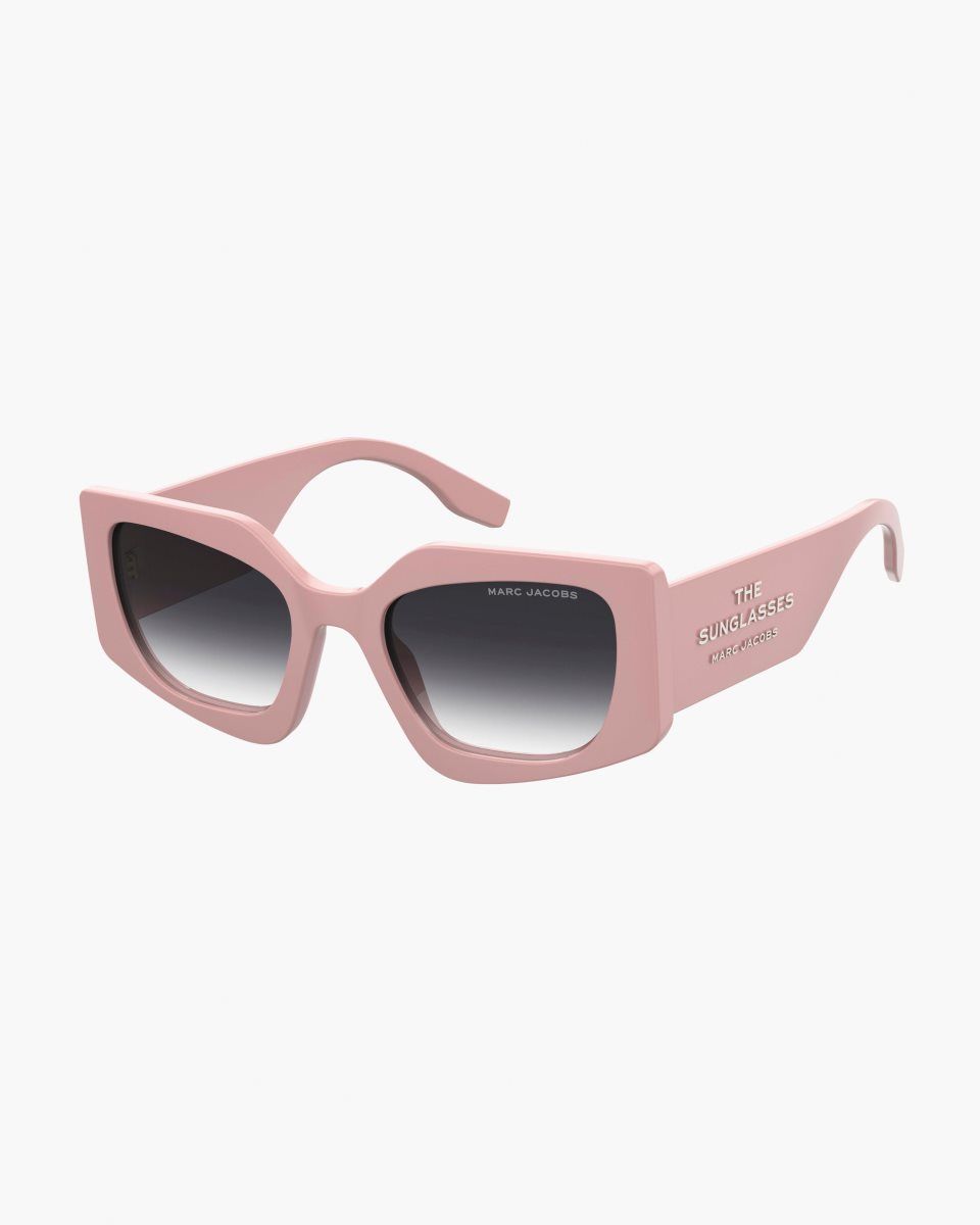 Marc Jacobs The Square Cat Eye Sunglasses Rose | QBOYMI782