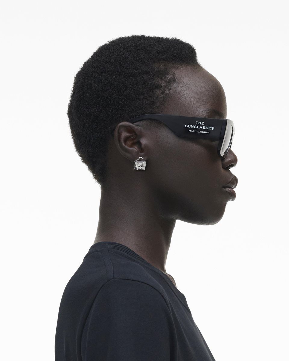 Marc Jacobs The Square Sunglasses Black | HESRYX160